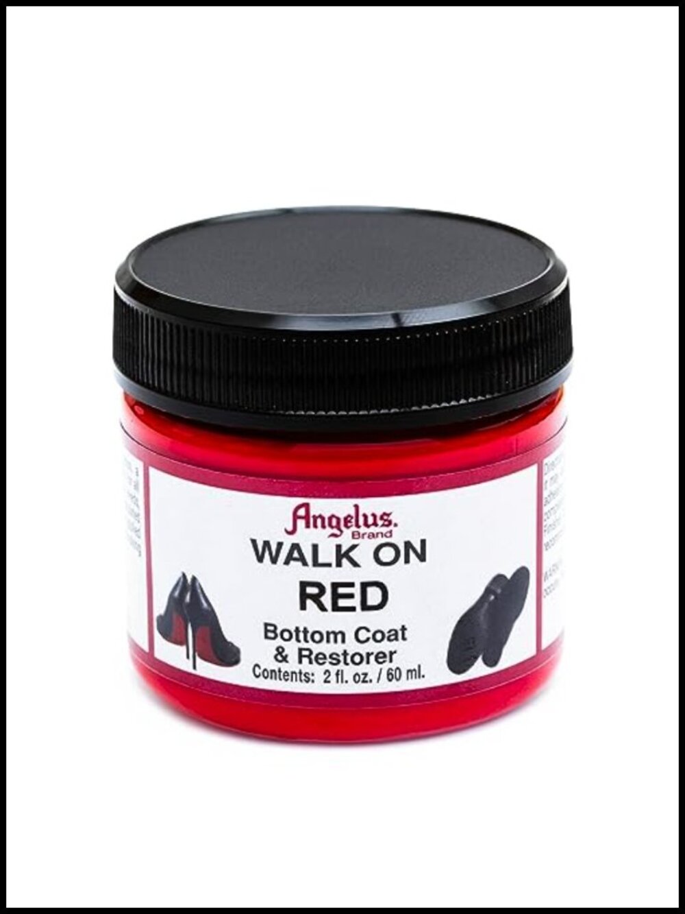 Shoe Paint Restorer for Red Bottoms – Durable Flexible Easy Application 2 oz
